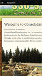 Mobile Screenshot of consolidatedlandscaping.com